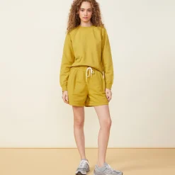 MONROW 90's Classic Raglan GOLDENOLIVE Best